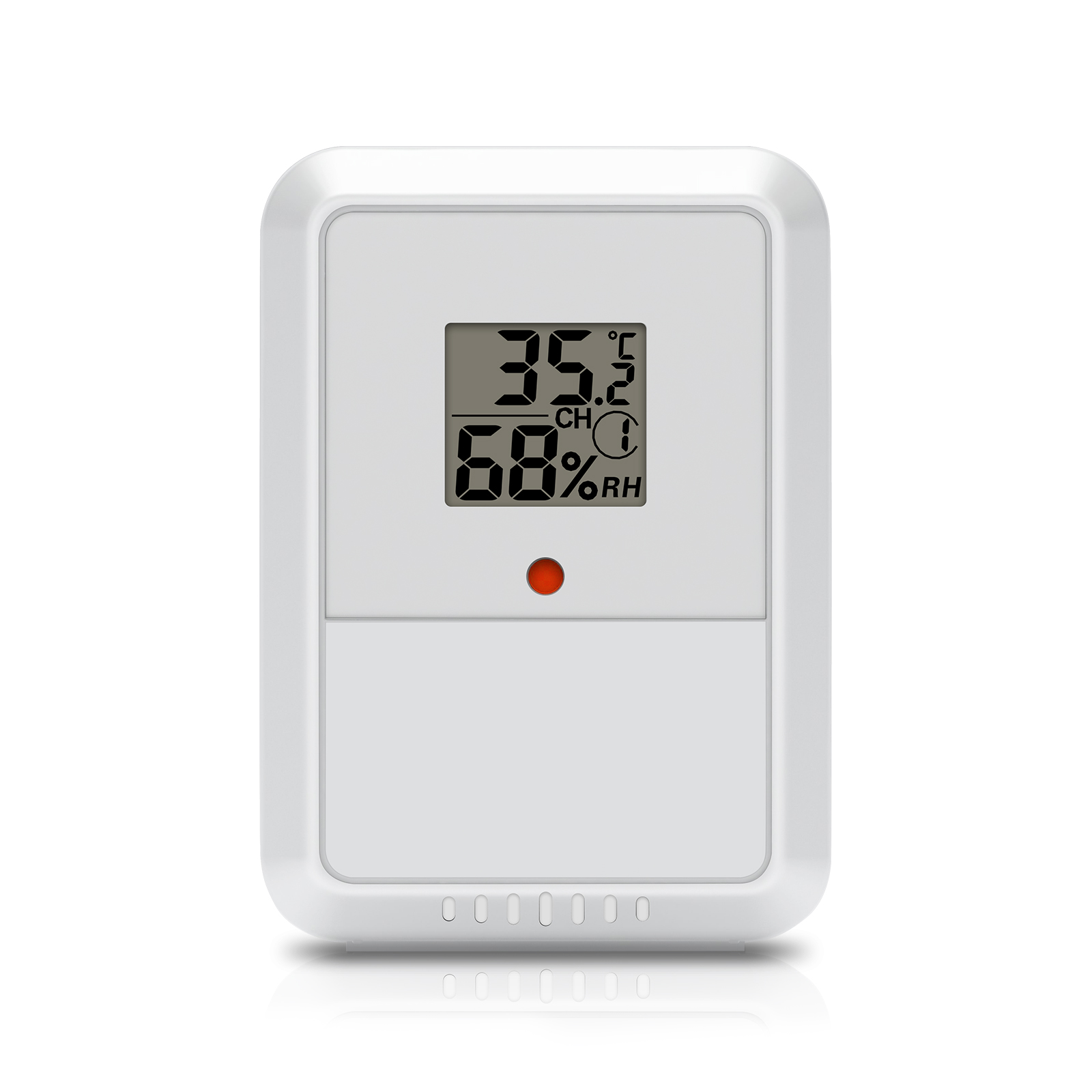 Rain Gauge Digital - Monitor Inalámbrico de Temperatura y Humedad