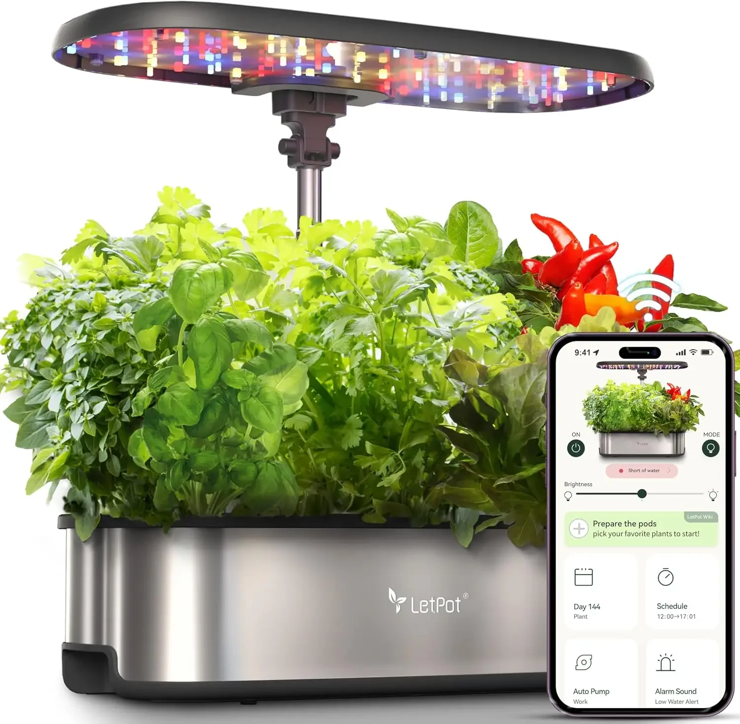 Smart Garden Herb - Sistema de Cultivo Hidropónico LETPOT LPH-SE,