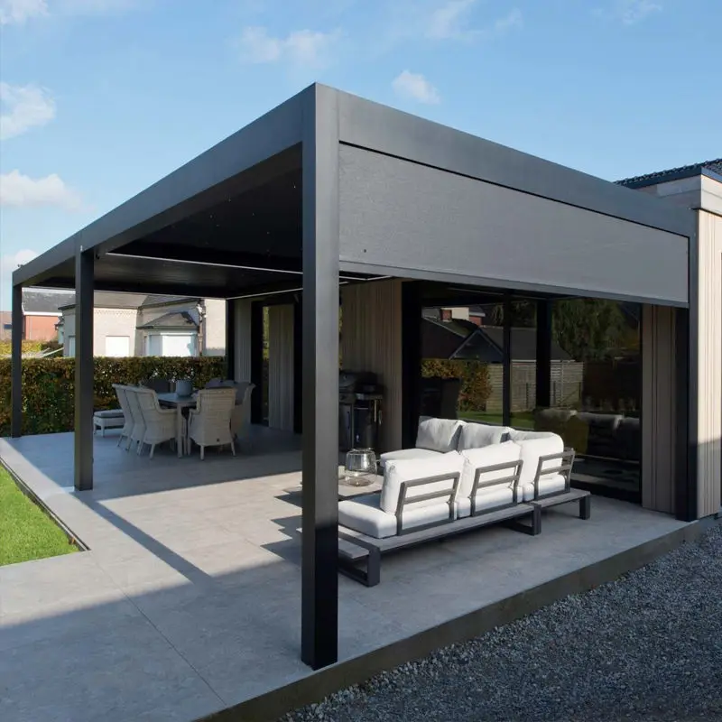 Smart Garden Construct - Pérgola Bioclimática Moderna e Inteligente para