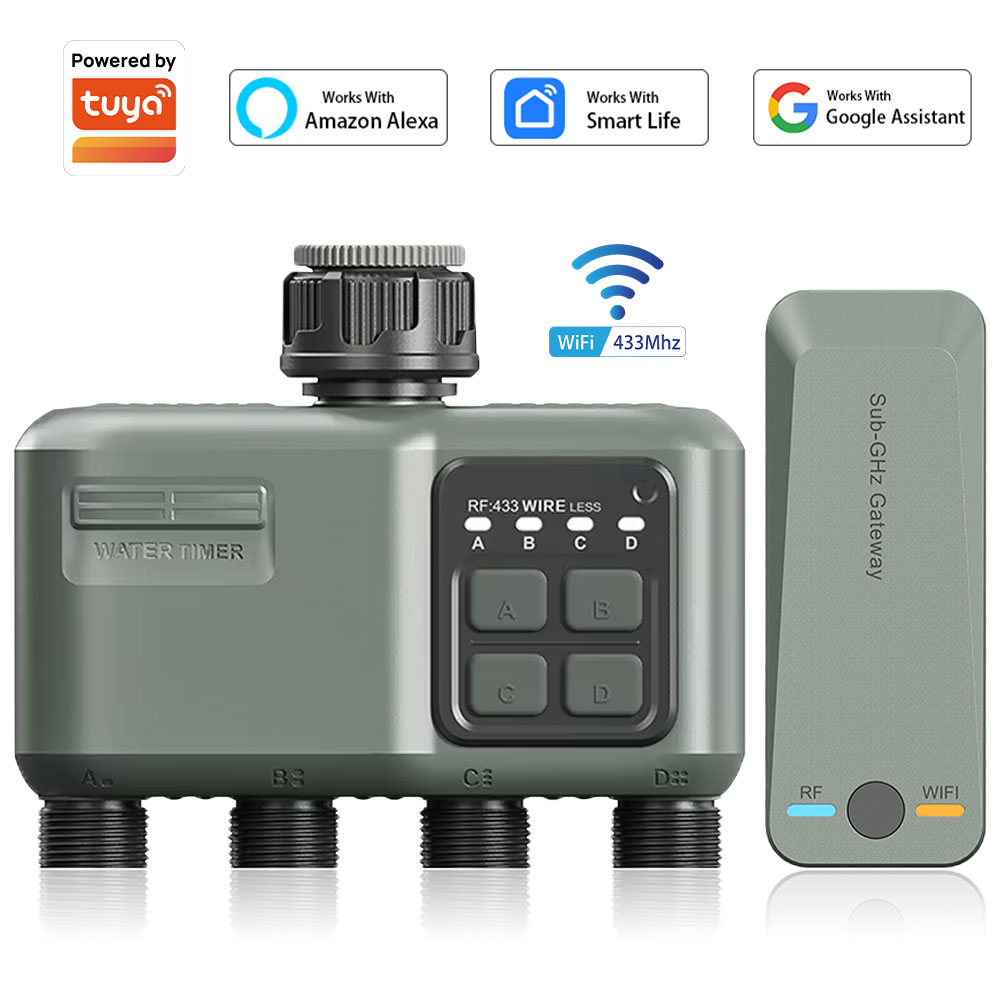 Smart Garden Herb - Temporizador de Riego Programable de 4