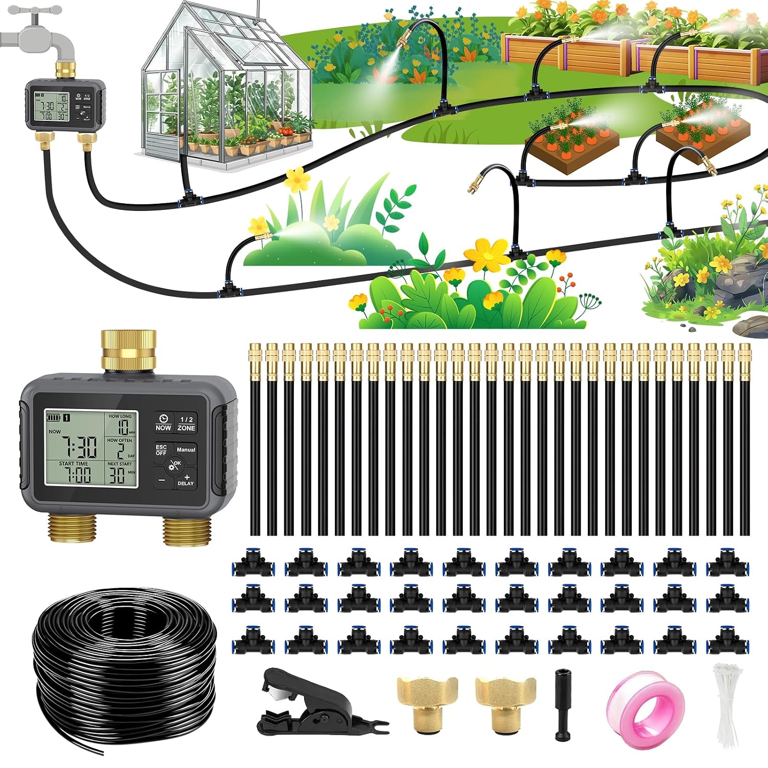 Smart Garden Youtube - Sistema de Riego por Goteo de