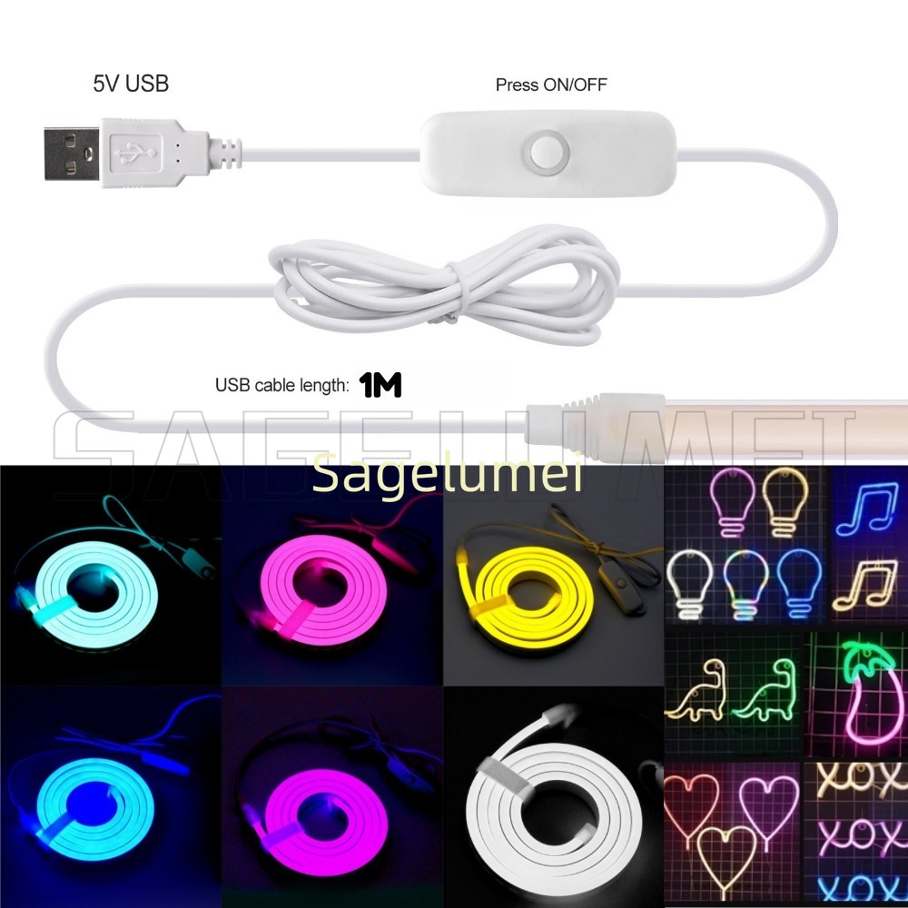 Tira de Luces LED de Neón Colo - Smart Garden Youtube reseña y precio