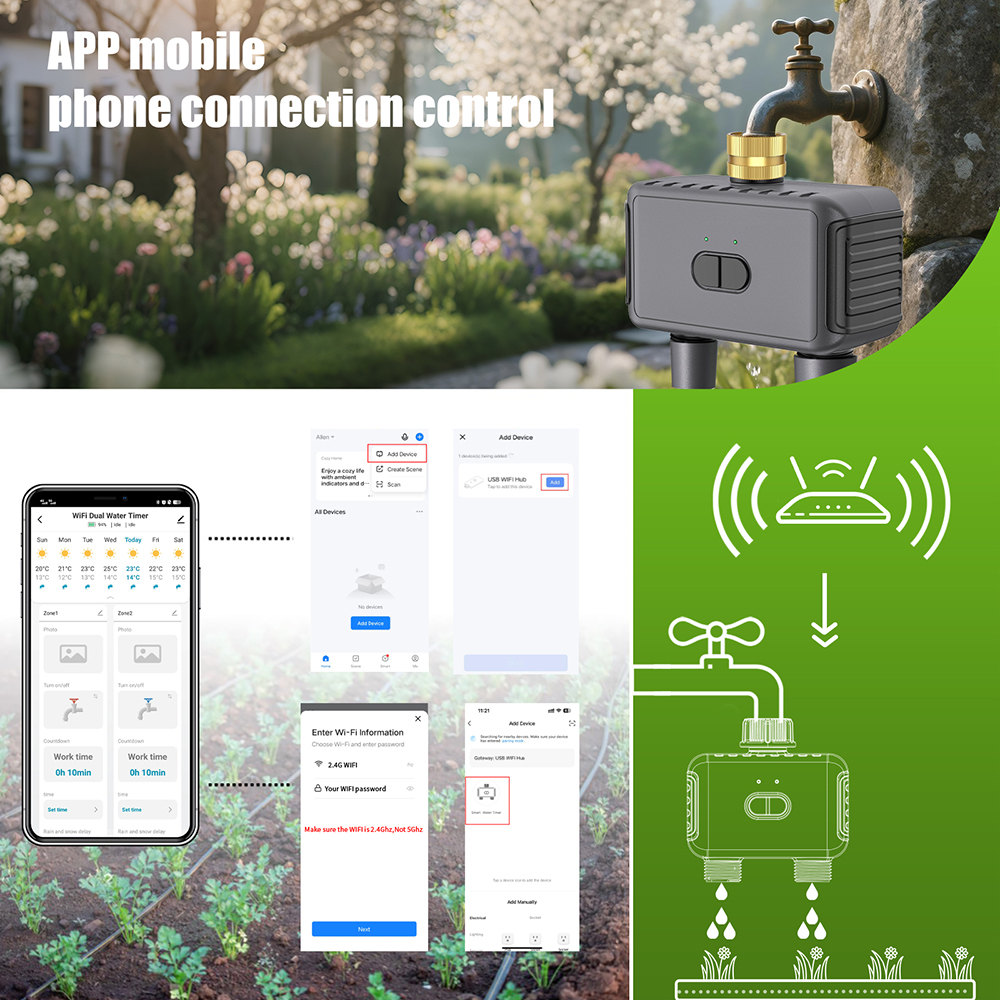 Temporizador de Riego Automáti - Smart Garden Herb reseña y precio