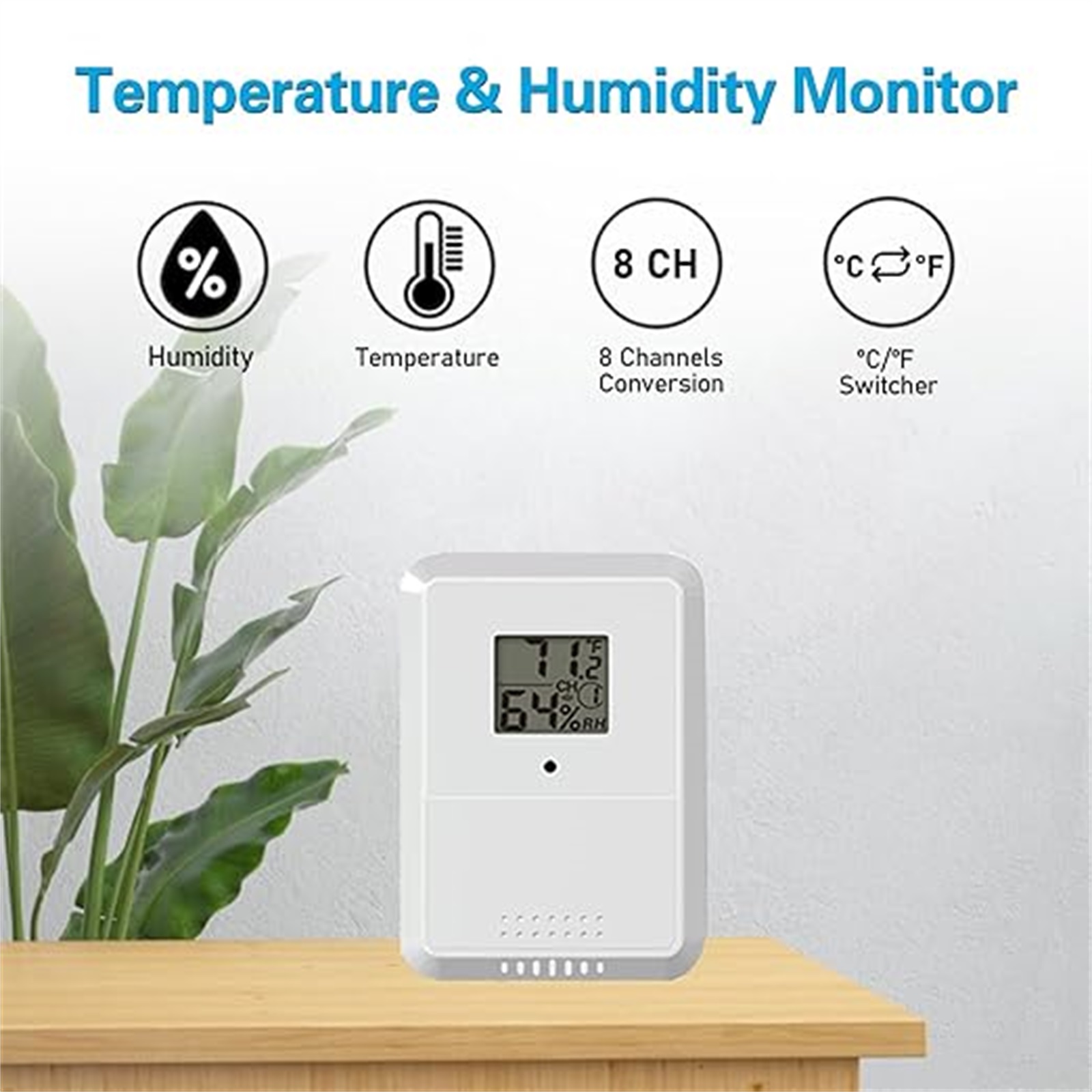 Monitor Inalámbrico de Tempera - Rain Gauge Digital reseña y precio
