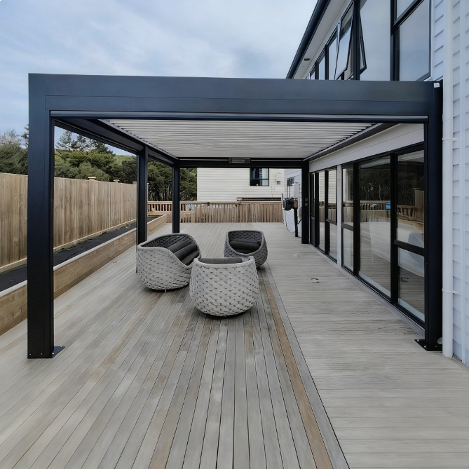Pérgola Veneciana de Aluminio, - Smart Garden Construct reseña y precio