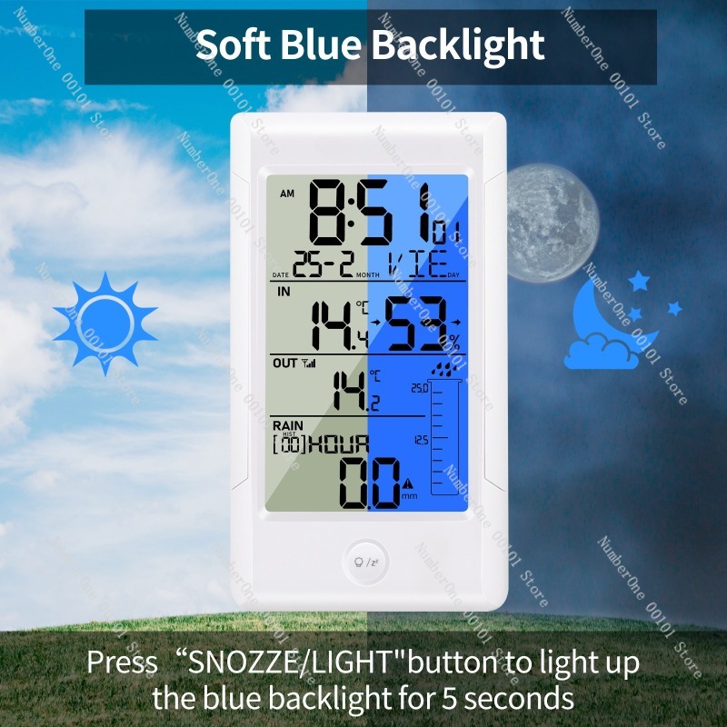 Estación Meteorológica Inalámb - Rain Gauge Digital reseña y precio