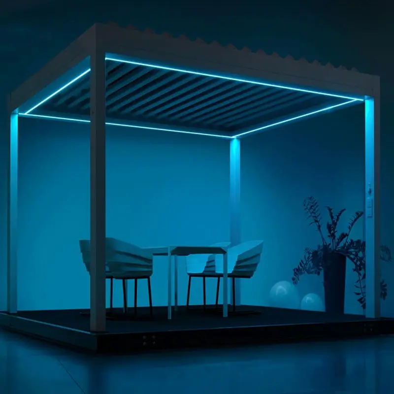 Pérgola Bioclimática Moderna e - Smart Garden Construct reseña y precio