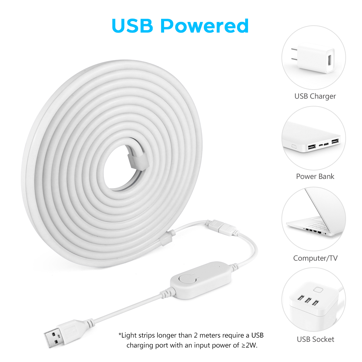 Wifi Tuya Smart Life RGB USB t - Smart Garden Youtube reseña y precio