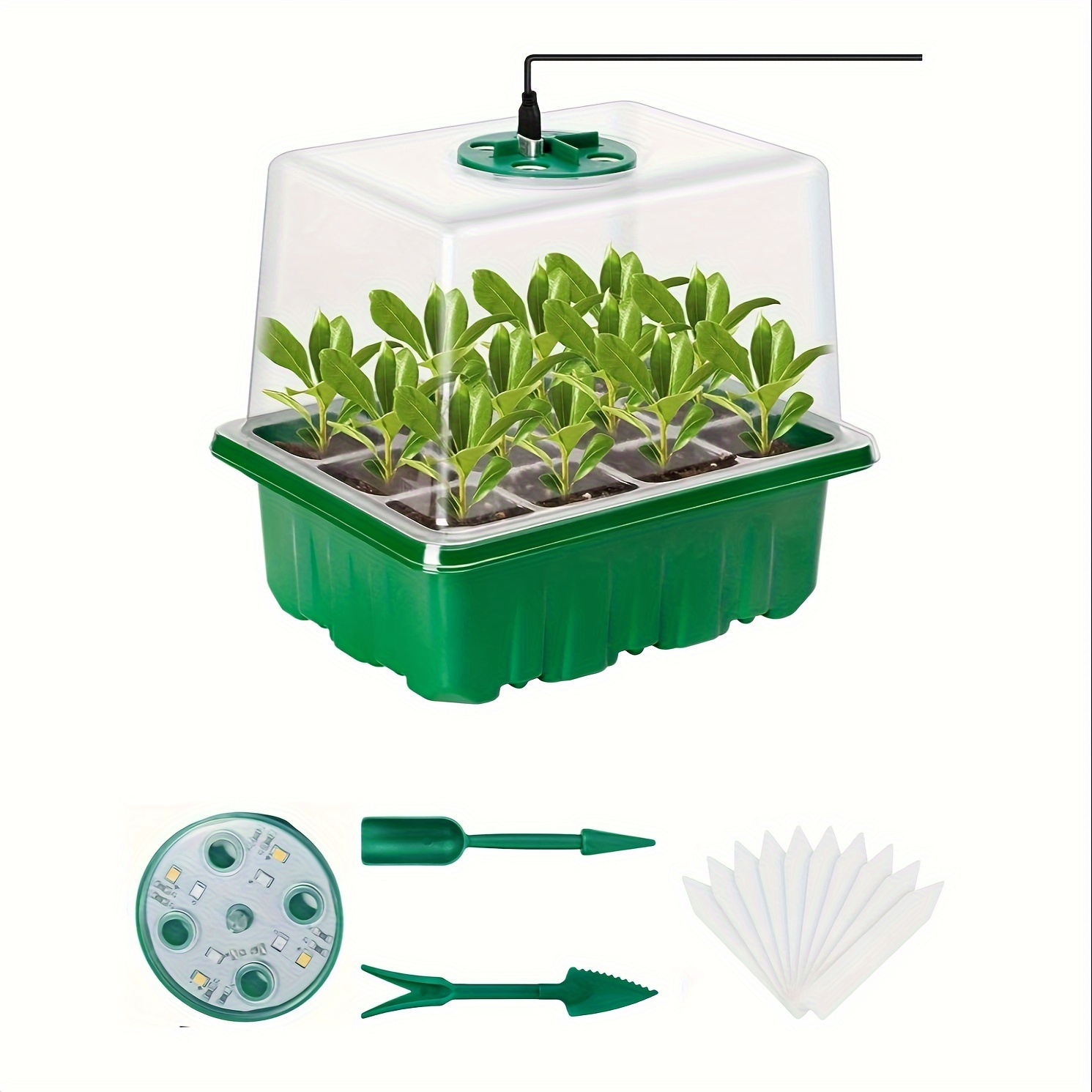 Kit de Inicio para Plántulas - - Plant Grow Light Full Spectrum reseña y precio