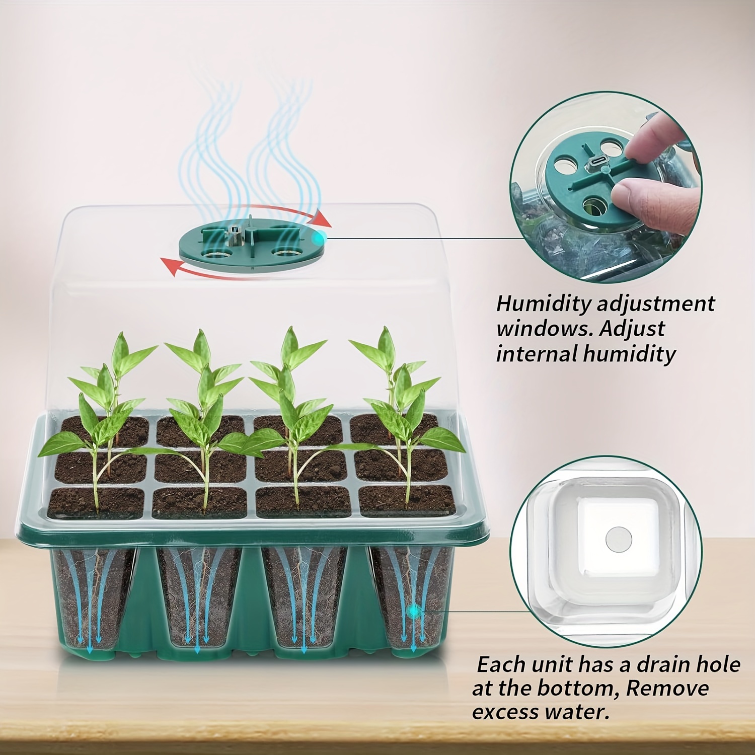 Kit de Inicio para Plántulas - - Plant Grow Light Full Spectrum reseña y precio