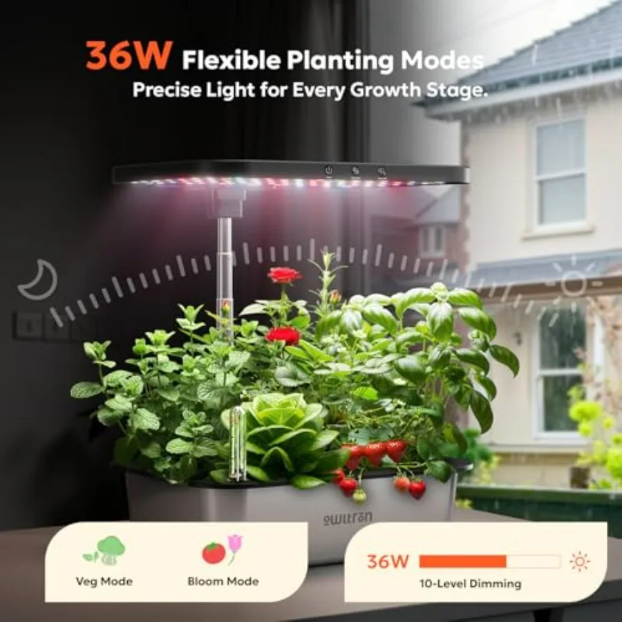 Kit de huerto interior para hi - Smart Garden Construct reseña y precio
