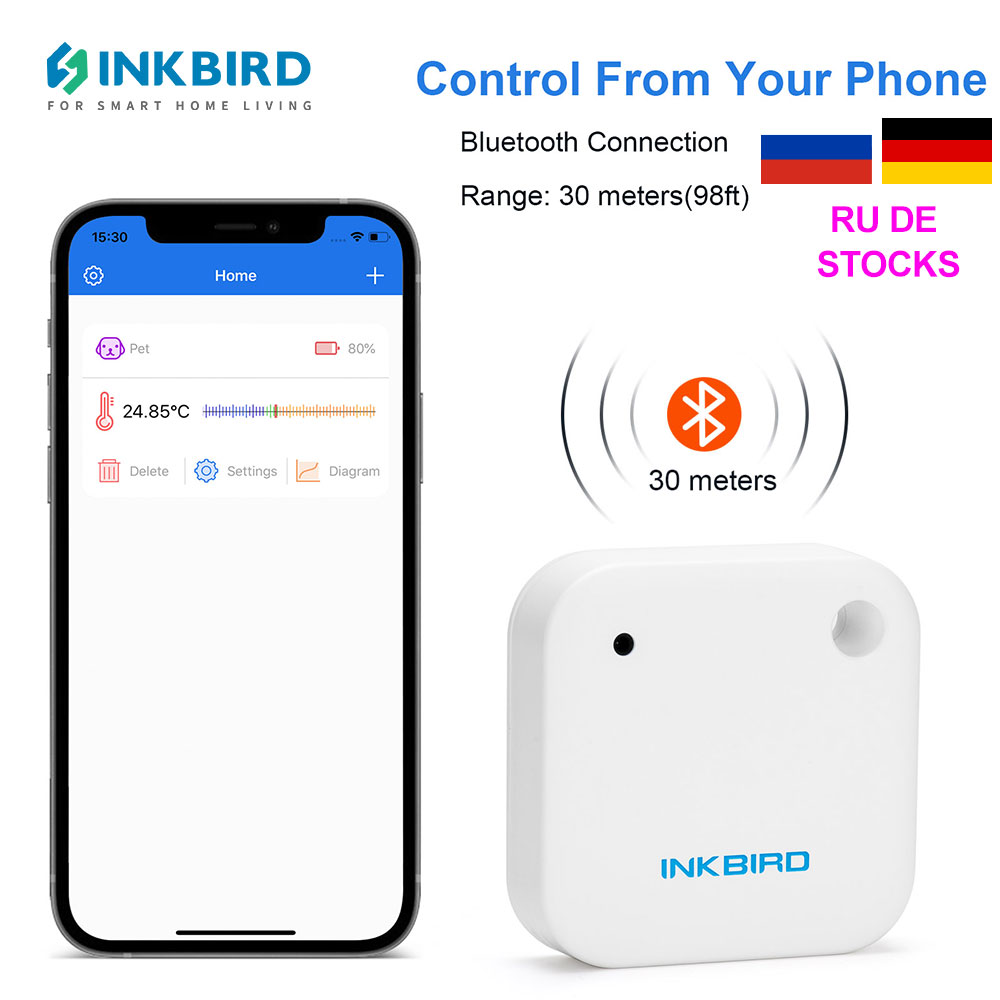 INKBIRD IBS-TH2 Sensor de temp - Rain Gauge Digital reseña y precio