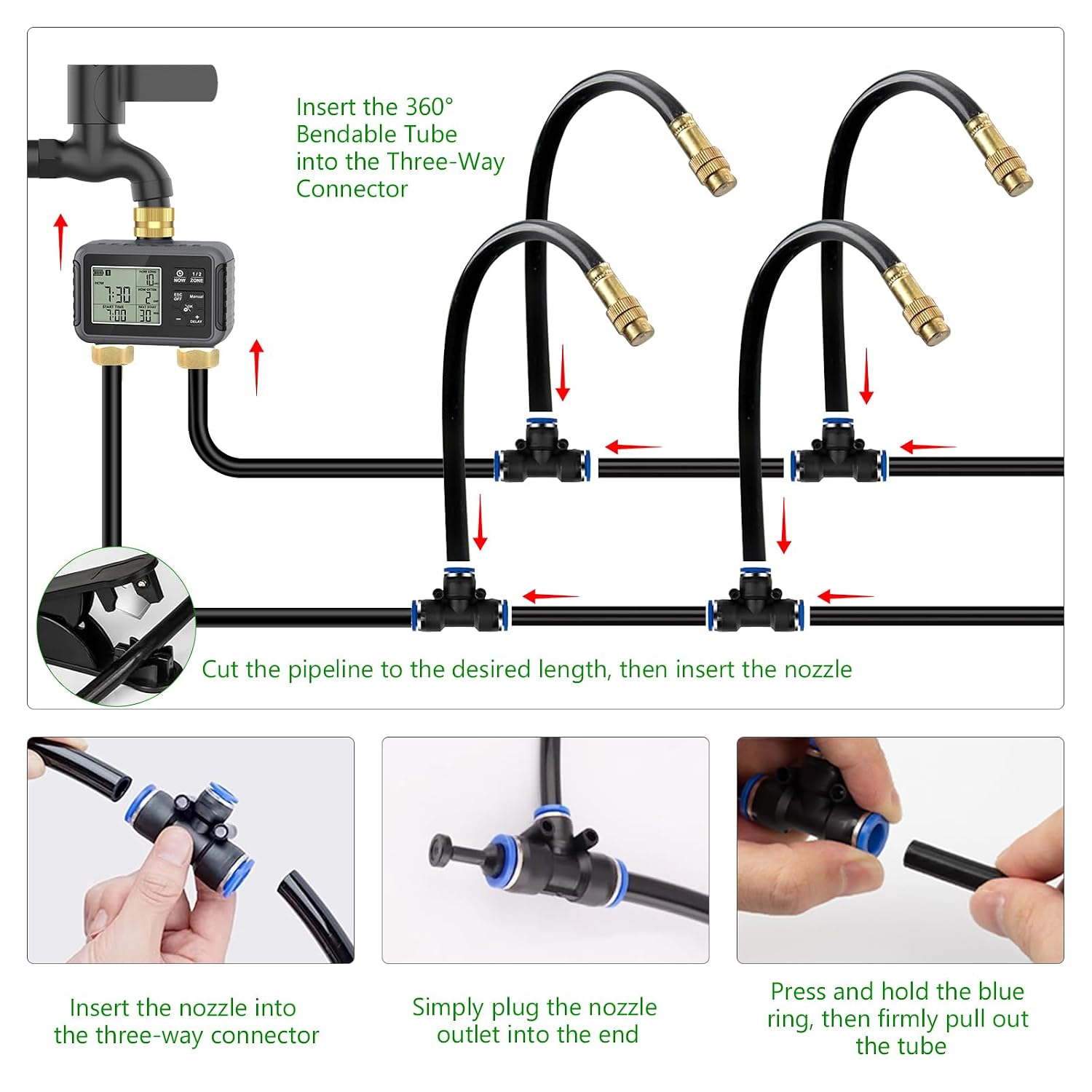 Sistema de Riego por Goteo de  - Smart Garden Youtube reseña y precio